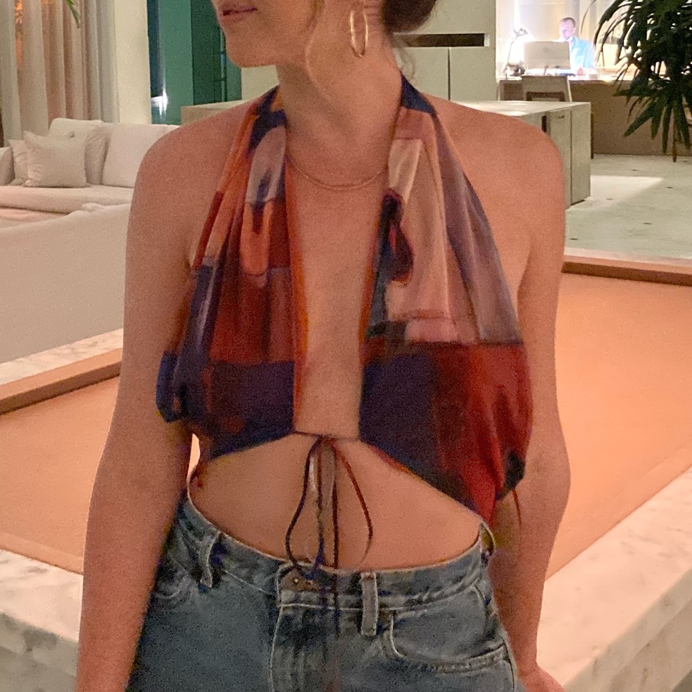 Halter Tie Top